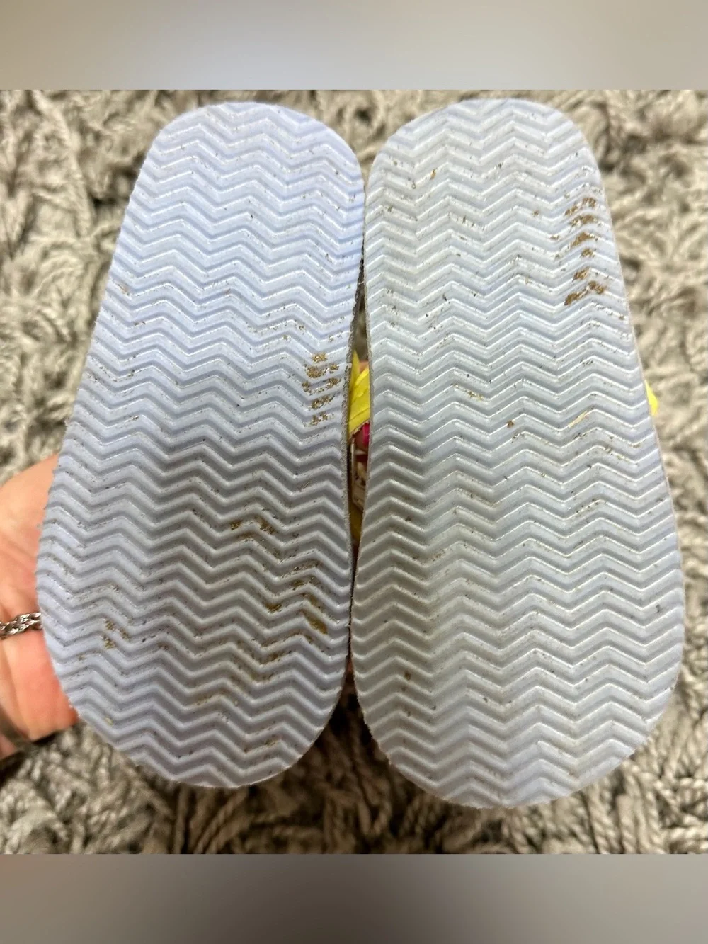 Carter's Yellow Daisy Print Flip Flop Sandals